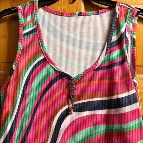SHEIN Multicolor Striped Tank Top - Picture 3 of 3